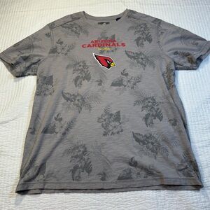 Arizona Cardinals Tommy‎ Bahama Gray Graphic T-Shirt